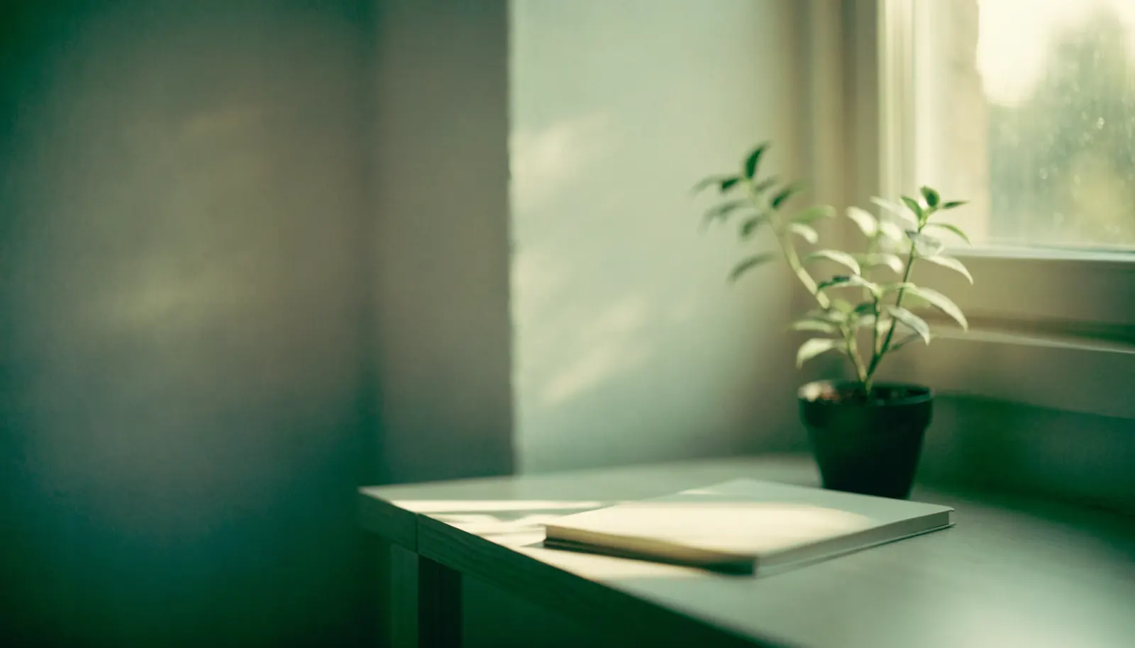 Calm desk by a bright window — insurance and direct billing