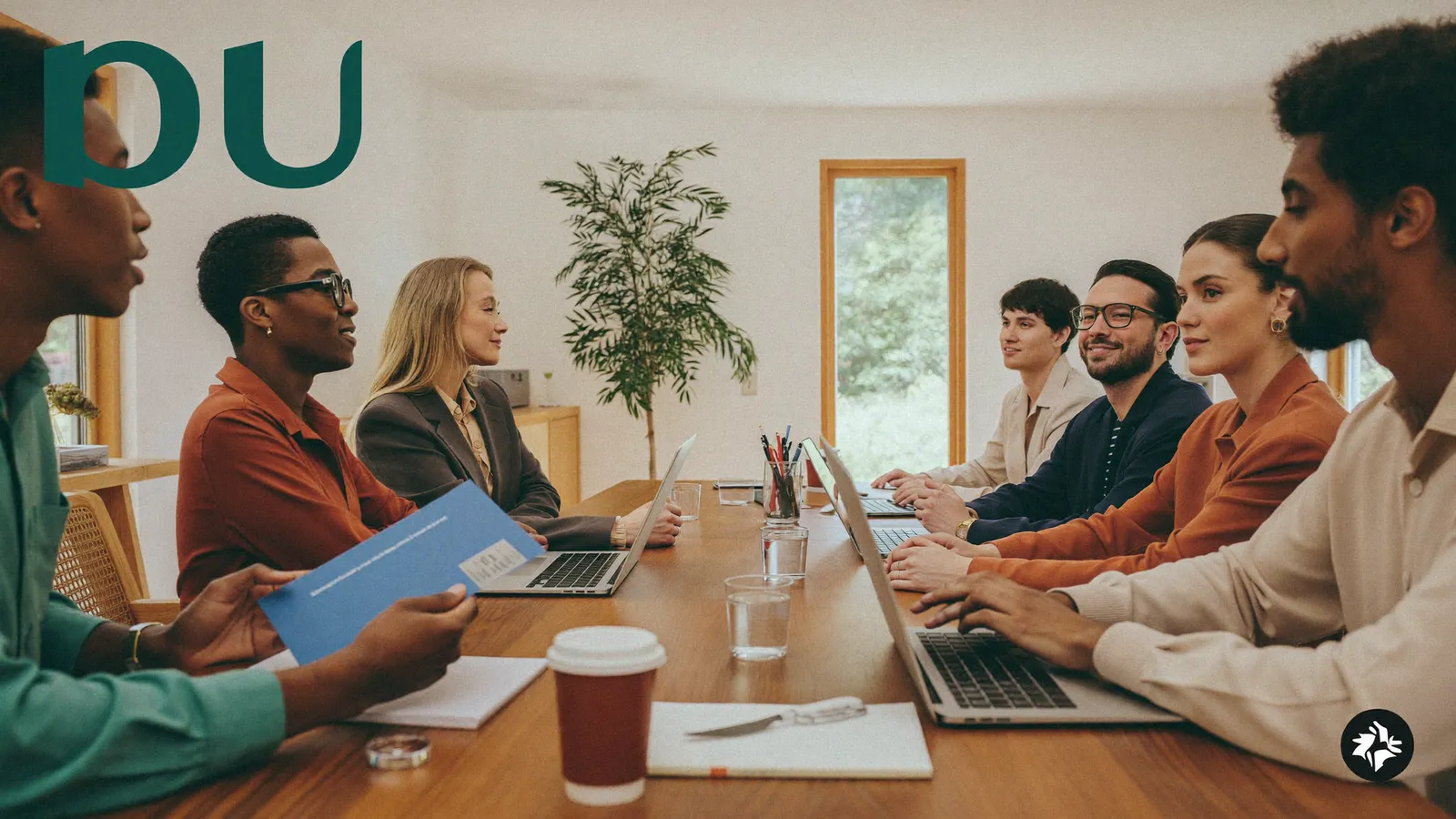 A bright, airy modern meeting space for leadership and performance coaching